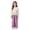 D946/Purple, variant on Afdoent Girls 2 Piece Outfits Lace Blouse Top Solid color Loose Casual Wide Leg Long Pants Outfit