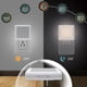 thumbnail image 4 of Matsuzay Enchufe de EE. UU., luz LED nocturna, lámpara de escalera montada en la pared, luz nocturna, pasillo, pasillo, armario, herramienta de Iluminación y accesorios, 4 of 6