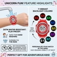 thumbnail image 4 of Unicorn Digital Kids Watch With 7-Color Light & 30M Waterproof - Multi-Function Party Favors For Kids, Gifts For Girls & Boys, 4 of 7