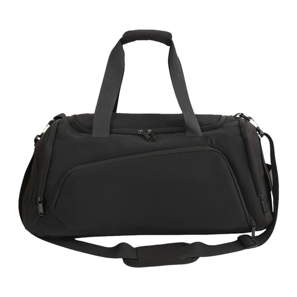 Bolsa de viaje, bolso de hombro, bolsa deportiva para gimnasio, bolso de mano de moda para adultos, para zapatos Negro