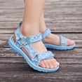 thumbnail image 6 of Earlde Girl's Sport Sandals Closed Toe Water Hiking Beach Outdoor Shoes, 6 of 7