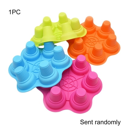 

Muffin DIY Random Color Bakeware For Baking Soft Silicone Easy Release Cake Mold