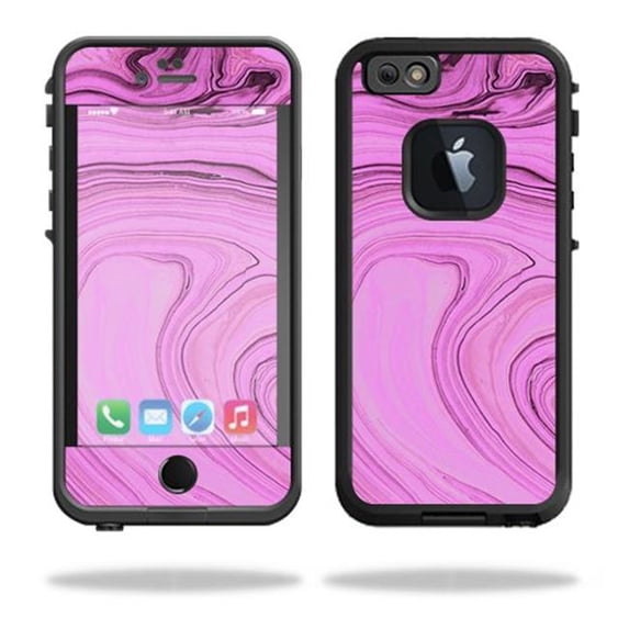 MightySkins LIFIP6-Pink Thai Marble Skin for Lifeproof iPhone 6 - Pink Thai Marble