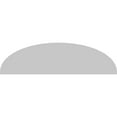 thumbnail image 5 of Ekena Millwork 46"W x 12-1/2"H x 2"P Elliptical 3 Spoke Architectural Grade PVC Pediment, 5 of 7