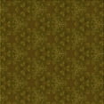 thumbnail image 1 of Ahgly Company Machine Washable Indoor Square Transitional Dark Yellow Green Area Rugs, 8' Square, 1 of 7