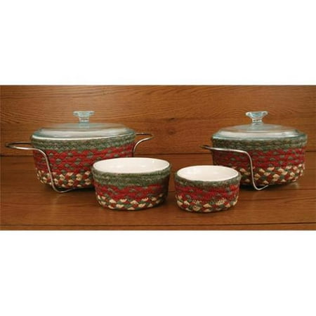 Capitol Importing 36-CB300 Honey-Vanilla-Ginger - Set of 4 Casserole Baskets