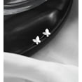 thumbnail image 4 of Solid 925 Sterling Silver Tiny Butterfly Earrings Studs for Women Teens Tiny Studs Earrings, 4 of 7