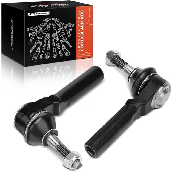 A-Premium 2 x Front Outer Tie Rod Ends Kit Left Right Compatible with 1997-2016 Chevy Impala (Limited) Monte Carlo Pontiac Grand Prix Buick Allure Century LaCrosse Regal Olds Intrigue # ES3459