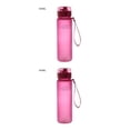 thumbnail image 4 of Yuarrent Botella de agua portátil de plástico taza para beber a prueba de fugas deportes viaje Drinkware botella al aire libre, verde, 560ML Type4 NO4 Yuarrent CBP078373, 4 of 6