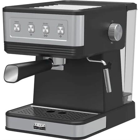 bella PRO - Barista Elite Espresso Station with 20 Bars of High Pressure - Black