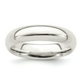 thumbnail image 1 of Solid 925 Sterling Silver 5mm Comfort Fit Plain Classic Wedding Band Ring Size 9.5, 1 of 3