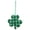 C, variant on St. Patrick Day Shamrocks Ornament, Ngxiha Shamrocks Ornament Hanging Shamrock Decorations for Tree Irish Home Festival Party Supplies