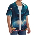 thumbnail image 2 of Sikiie Fantasy Underwater Adventure Men's Cuban Shirt, Hawaiian Shirts, Business Casual Button Down Shirts, Short Sleeve Shirt-XX-Large, 2 of 5