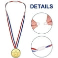 thumbnail image 4 of Ksopiavobs 20 Pcs Gold Award Medals Winner with Ribbon Necklaces Award Medals for Kids School Meeting Sports Events Talent Show Spelling Bees Party Decor or Celebration Souvenir, 4 of 6