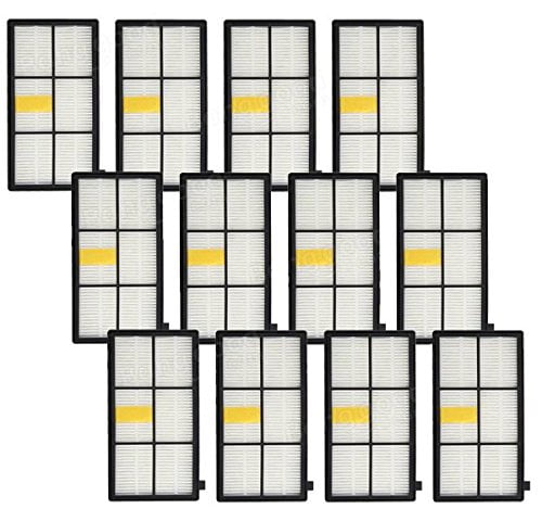 12x Robot Cleaner Replacements Accessories Hepa Filter for  Roomba 