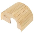 thumbnail image 1 of Hamster Wooden House, Multipurpose Safe Bottomless Comfortable Small Animal Wooden House Arch Design  For Hamster, 1 of 8