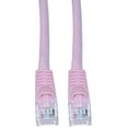 thumbnail image 2 of Cat5e Pink Ethernet Patch Cable, Snagless/Molded Boot, 50 foot, 2 of 3