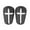 Black 10x6cm, variant on Almencla 2 Pieces Mini Soccer Shin Guards Football Game Football Training Shin Guards White 8x5cm