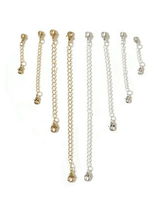 Gold necklace deals extender walmart