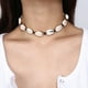 thumbnail image 5 of 2 piezas estilo hawaiano collar de concha natural cuerda hecha a mano perla concha corta clavícula gargantilla personalidad moda collar femenino, 5 of 6