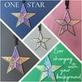 thumbnail image 5 of Handmade Iridescent Stained Glass Star With Heartfelt Congratulation Message - Graduation Gift/New Chapter Gift for New Beginnings, 5 of 6