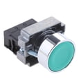 thumbnail image 4 of Tachiuwa XB2-BA42 Bouton-Poussoir Instantané Auto-Réinitialisable Flush NC 22mm Vert, 4 of 7