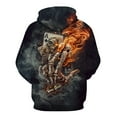thumbnail image 2 of WHNBCW Novelty Cool Skull Hoodie Funny Fashion Graphic Sweatshirts, 2 of 7