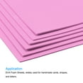 thumbnail image 5 of EVA Foam Sheets Pink 17.72 x 11.81 Inch 2mm Thickness for Crafts DIY, 12 Pcs, 5 of 5