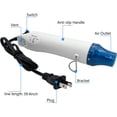 thumbnail image 2 of Heat Gun, Mini Hot Air Gun for DIY Crafts Portable Heat Air Gun Tool for Embossing Shrink Wrapping Drying Paint (White), 2 of 7