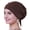 brown, variant on Comfortable Women's Turban Head Cover Headscarf Breathable for Chemo and Festivals