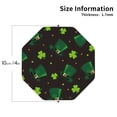 thumbnail image 3 of Bingfone Vintage St. Patrick'S Day8 Leather Drinks Coasters With Set Of 6,Suitable For Home Kitchen,Coffee Cup Coasters Home Gift, 3 of 9