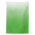 thumbnail image 3 of Ambesonne Ombre Yellow Tablecloth Rectangular Table Cover, Vivid Grass, 60"x84", Mint White, 3 of 4