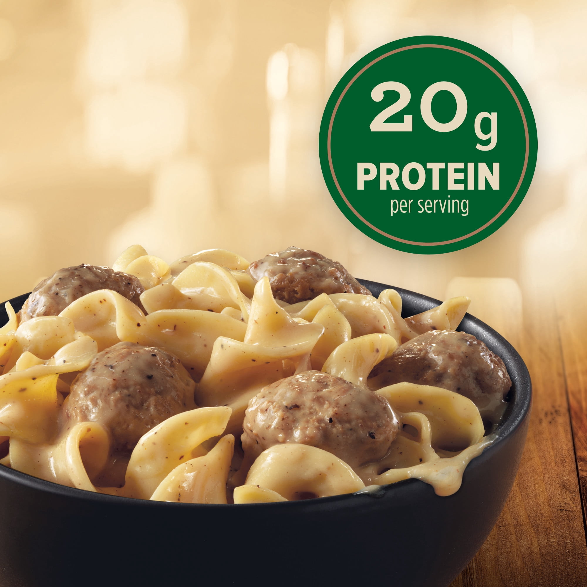 Marie Callender's Savory Swedish Meatballs, Frozen Meal, 11.5 oz. Bowl