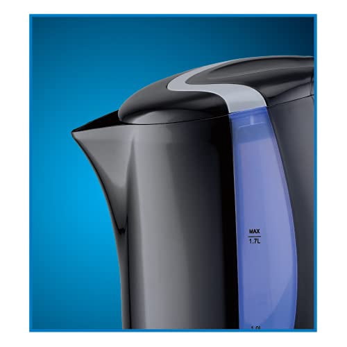 EUROSTAR EKP77BK 1.7L Electric Kettle, Black