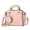 Pink, variant on Purses and Handbags for Women Stylish Tote Shoulder Satchel Bag Cute PU Leather Crossbody Top Handle Bags with Zipper and Small Cat Bag Decor Purple