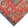 thumbnail image 2 of Liora Manne Marina Heriz Red Area Rug Indoor Outdoor Soft Durable 5x7, 2 of 5
