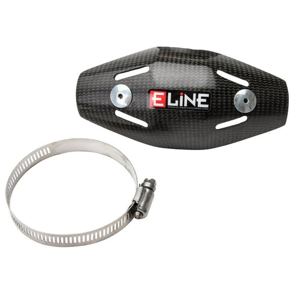 E Line Carbon Heat Shield for FMF Megabomb / Megabomb Plus Header