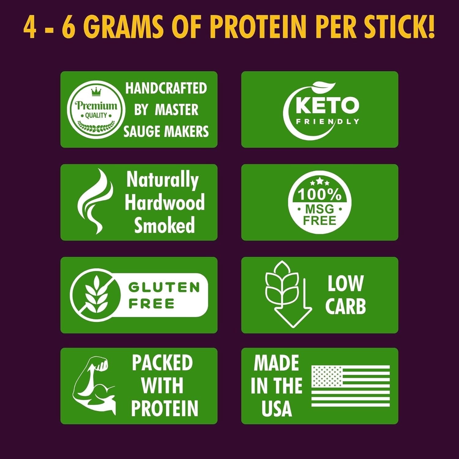 Jerky. com 12-Pack Meat Stick Variety Pack - Includes Bonus Pepper Jack Turkey Sticks - Bold Meat & Snack Sticks Sampler | High Protein, Low Carb, Keto Friendly | Turkey,