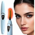 thumbnail image 2 of S600 Heated Eyelash Curler - Lash Curler Heated with Accurate Temperature Control, Intelligent Auto Power Off for Natural Makeup & Long-Lasting Curls | Heated Lash Curler (Black+Gold), 2 of 10