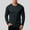 Navy, variant on TKKCS Mens Cotton Long Sleeve T Shirt- Lightweight Casual Wear Crew Neck Regular Fit Base Layer Shirt Dark Blue Size 2XL