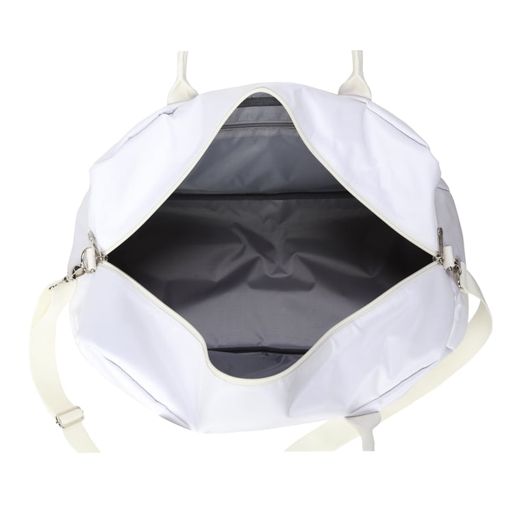 Protégé 21 in Travel Weekender Duffel Bag, Cream, 100% Polyester