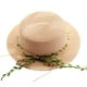 thumbnail image 1 of Sombrero de paja de ratán para niños con circunferencia de 52-54 cm, sombrero de verano, parasol para exteriores, sombrero de playa, protector solar, sombrero de copa plana, sombrero para, 1 of 5