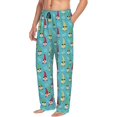thumbnail image 6 of Salouo Gnomes Holding Fruits Print Pajama Pants for Men, Lounge Pants Elastic Waistband Casual Men's sleepwear Loungewear Sleep Pajama Pant -Small, 6 of 7
