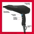 thumbnail image 6 of Revlon 1875W Smooth Brilliance AC Motor Hair Dryer with Tourmaline Ionic Technology, Black, 6 of 8