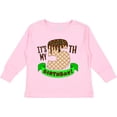thumbnail image 3 of Inktastic It's My Fifth Birthday Chocolate Ice Cream Boys or Girls Long Sleeve Toddler T-Shirt, 3 of 5