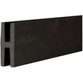 thumbnail image 1 of 8' Black Vinyl Lattice H-Moulding, 1 of 1