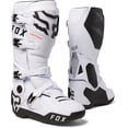 thumbnail image 1 of Botas de motocross Fox Racing Instinct blancas talla 10.5, 1 of 9