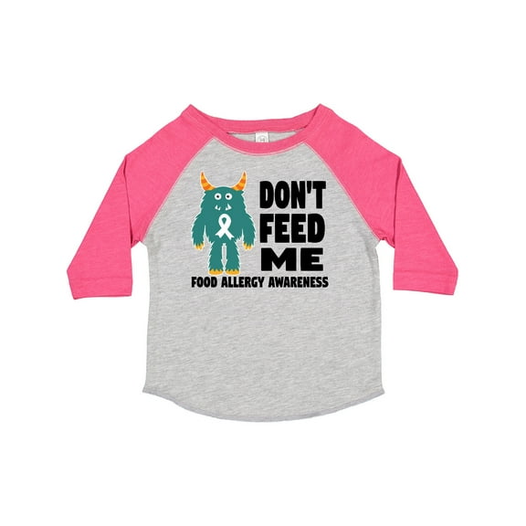 Inktastic Dont Feed Me with Monster Boys or Girls Toddler T-Shirt