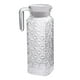 thumbnail image 3 of Jarra de agua acrílica, jarra para jugo, jarra para agua, frutas, cócteles, té, Hervidor de diamantes 1100ml, 3 of 9