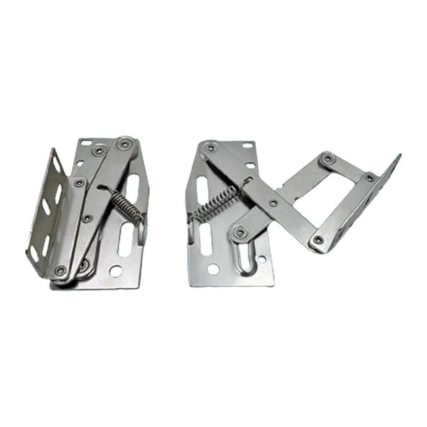 2 bisagras de bandeja con punta hacia abajo, bisagra de resorte para puertas abatibles hacia abajo de , soporte de puerta abatible hacia abaj